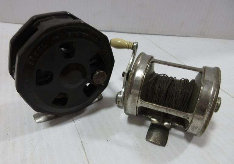 Moulinet De Pêche Ancien Meisselbach Tripart 580 Collection Brevet 1907