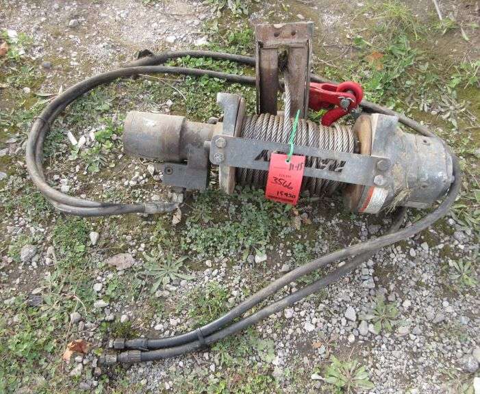Ramsey Hydraulic Winch, Model RPH10000, 10,000 lb. Winch Albrecht