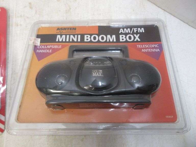 GE Mini Cassette Recorder, NOS, Missing the AC/DC Adaptor; Ashten Mini