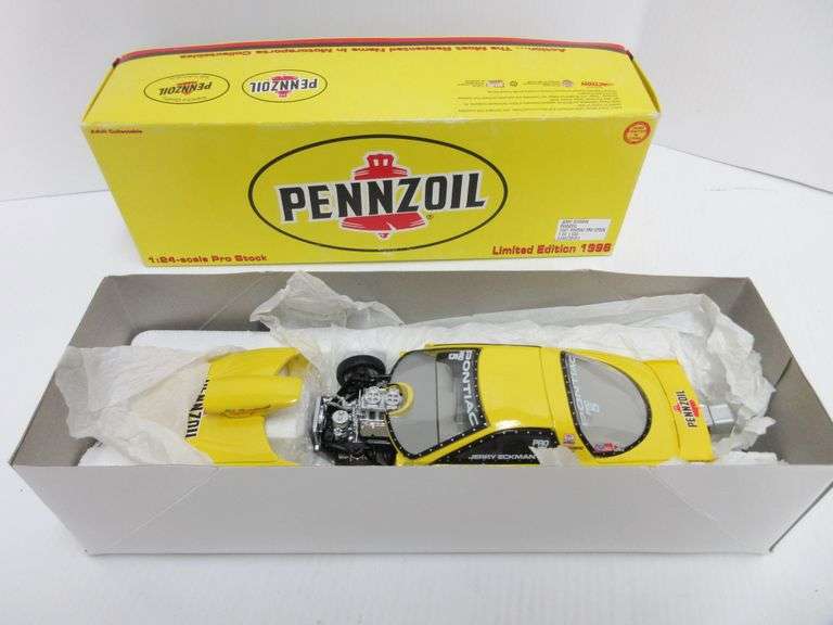 Jerry Eckman "Pennzoil" 1997 Pontiac Pro Stock Funny Car by Action ...