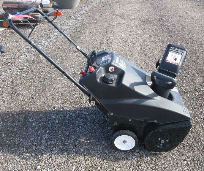 Yard Machine Snow Blower Albrecht Auction Service