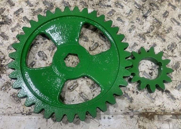 Grain Drill Half Rate Gear Set Kit for John Deere 1560, 1590, 455, and