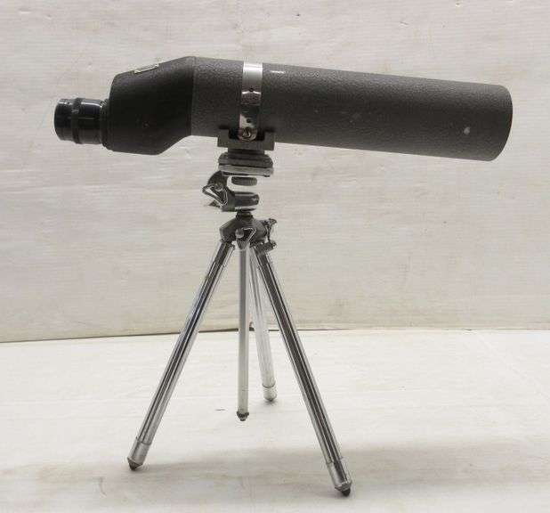 Antique Spotting Scope and Tripod, Made by Saturn Telescopes, Chilford