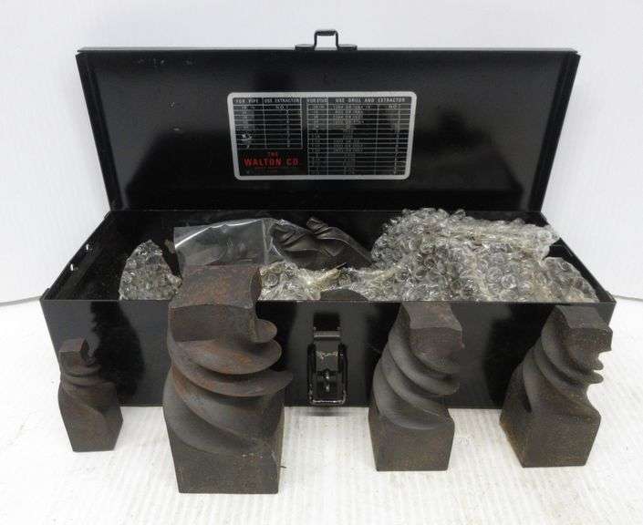 Walton Reps Tool 10Piece Pipe and Screw Extractor Set Albrecht