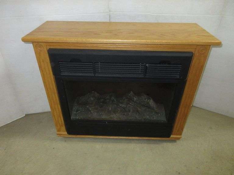 Heat Surge Electric Fireplace on Wheels, Model ADL2000MX, Amish