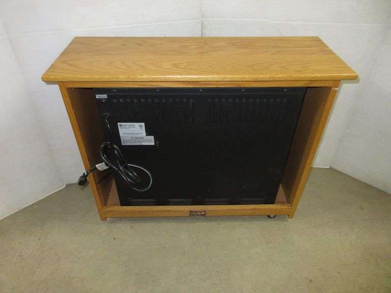 Heat Surge Electric Fireplace on Wheels, Model ADL2000MX, Amish