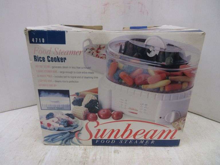Sunbeam Food Steamer Albrecht Auction Service