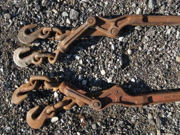 Heavy Duty Chain ComeAlongs Albrecht Auction Service