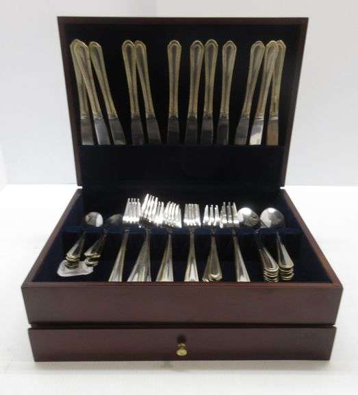 Hampton Silversmiths Sterling Silver Service for 12, and (15