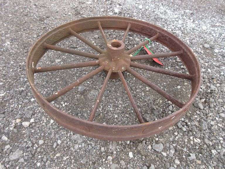 Steel Wagon Wheel Albrecht Auction Service