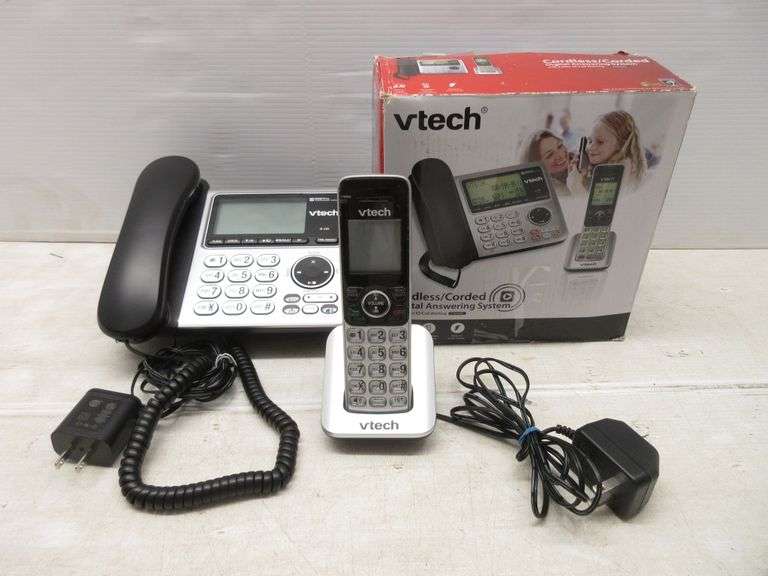 Vtech Cordless/Corded Digital Answering System with Caller ID/Call
