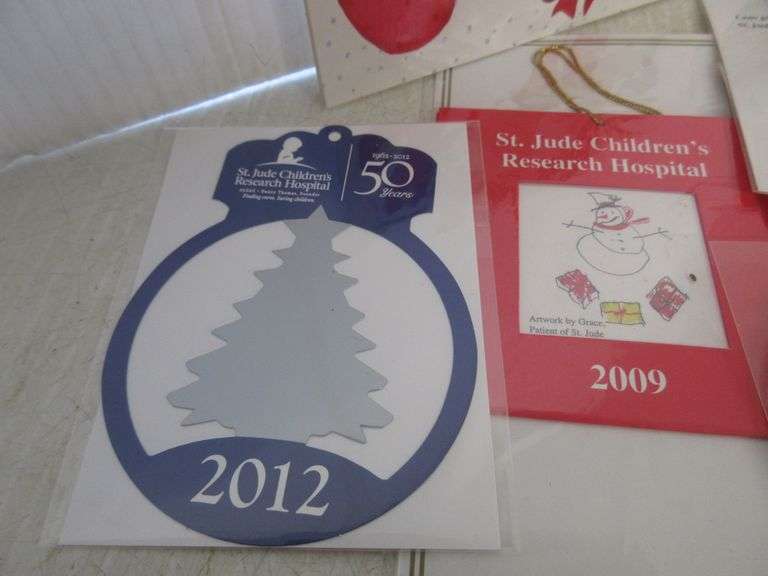 St. Jude Christmas Ornaments Albrecht Auction Service