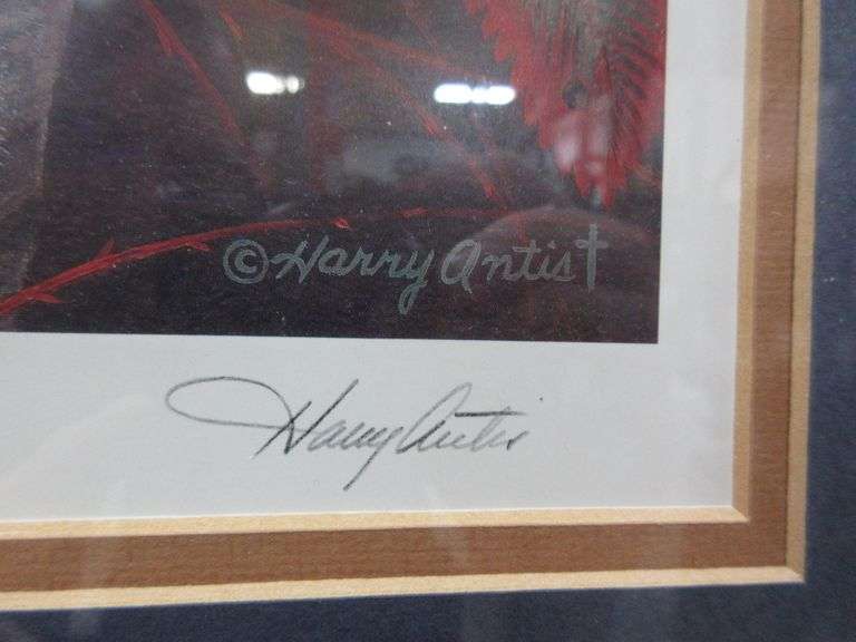 Thunderbird Collectors Edition Print, Signed by Harry Antis with Stamp