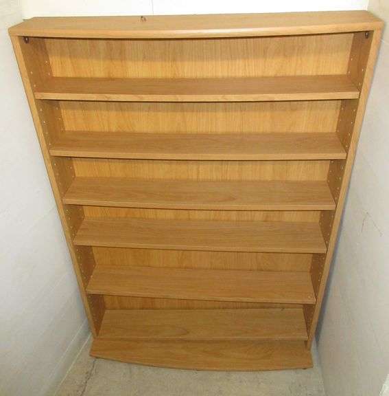 CD Media Shelf with Six Adjustable Shelves Albrecht Auction