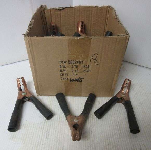 (18) Jumper Cable Ends Albrecht Auction Service