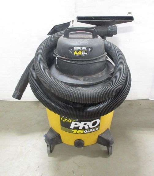 Shop Vac QSP Pro 16Gallon Shop Vac with an Extra Long Hose Albrecht