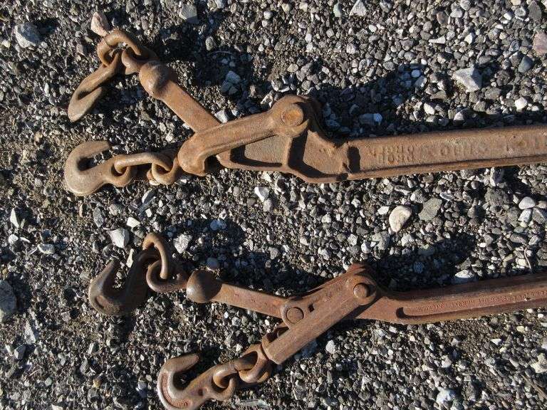 Heavy Duty Chain ComeAlongs Albrecht Auction Service