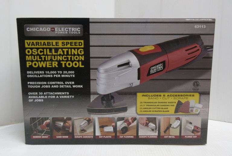 Chicago Electric Oscillating Power Tool Albrecht Auction Service