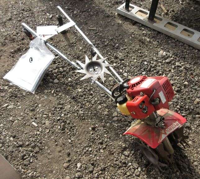 Mantis Rototiller with New Edger Blade and Owners Manual Albrecht