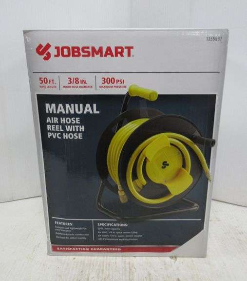 Jobsmart Manual Air Hose Reel Albrecht Auction Service