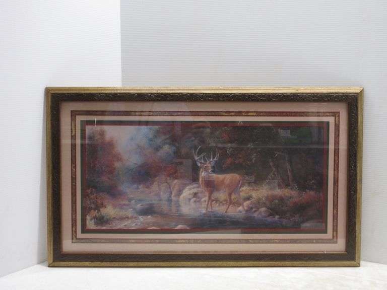 Home Interior Deer Picture Albrecht Auction Service