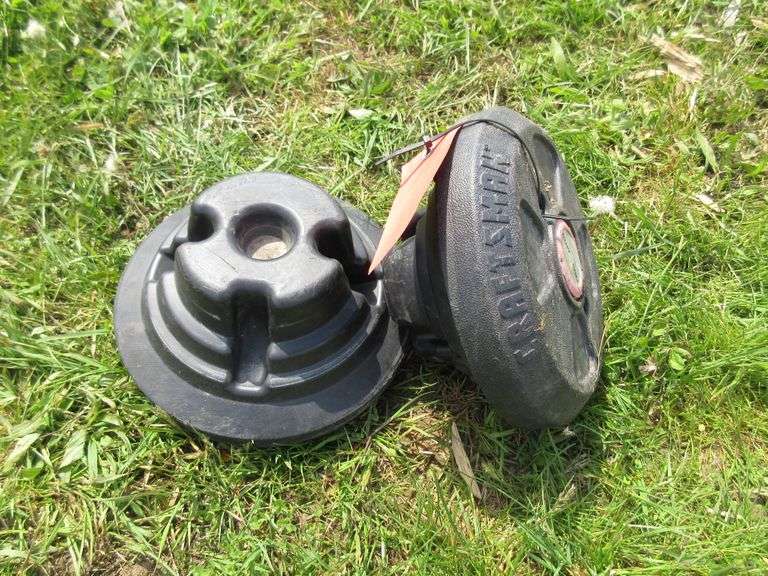 (2) Craftsman Lawn Mower Weights Albrecht Auction Service