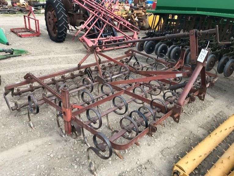 9' Triple K Field Cultivator with Double Rolling Basket Albrecht