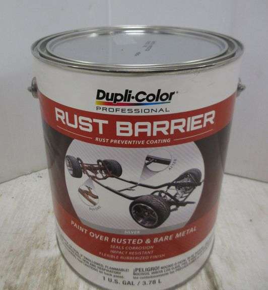 OneGallon Can of DupliColor Silver Rust Barrier Rust Preventative