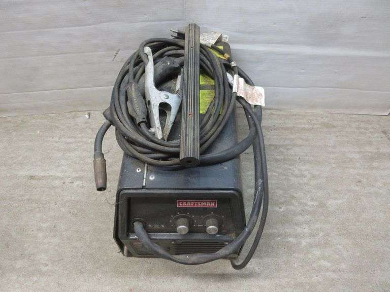 Craftsman 20511 110 VAC Wire Feed Mig Welder Albrecht Auction Service