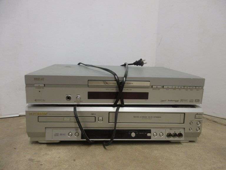 Sylvania Dual VHS/CD Player and RCA DVD/Video CD/CD Player Albrecht