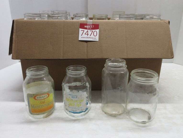 (36) Quart Size Canning Jars Albrecht Auction Service