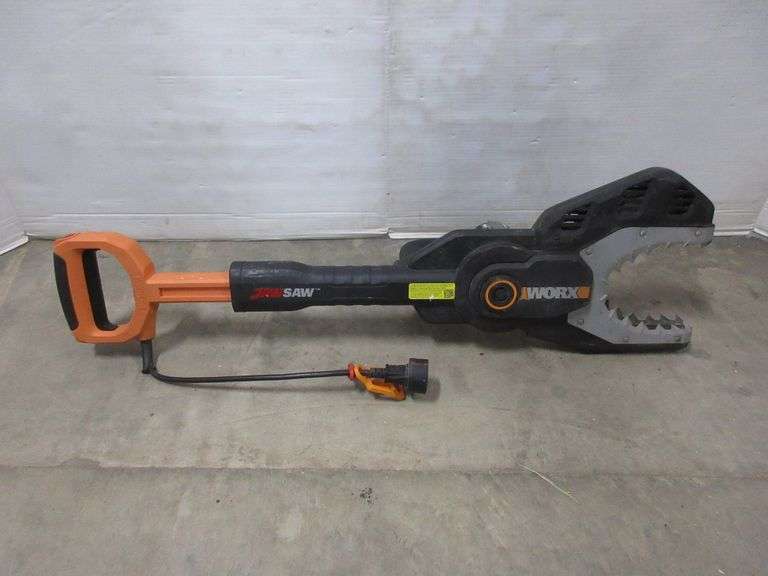 Worx Jawsaw Tree Limb Chain Saw Albrecht Auction Service