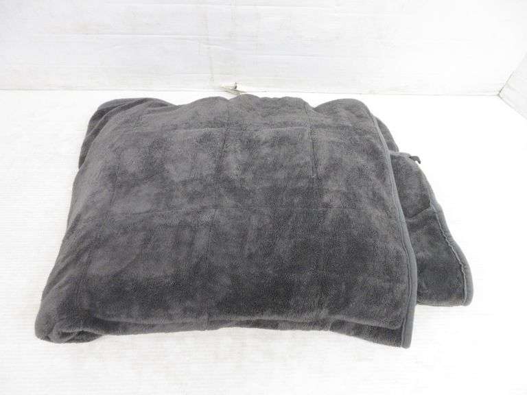 Sharper Image Weighted Calming Blanket, 1015 lbs Albrecht Auction