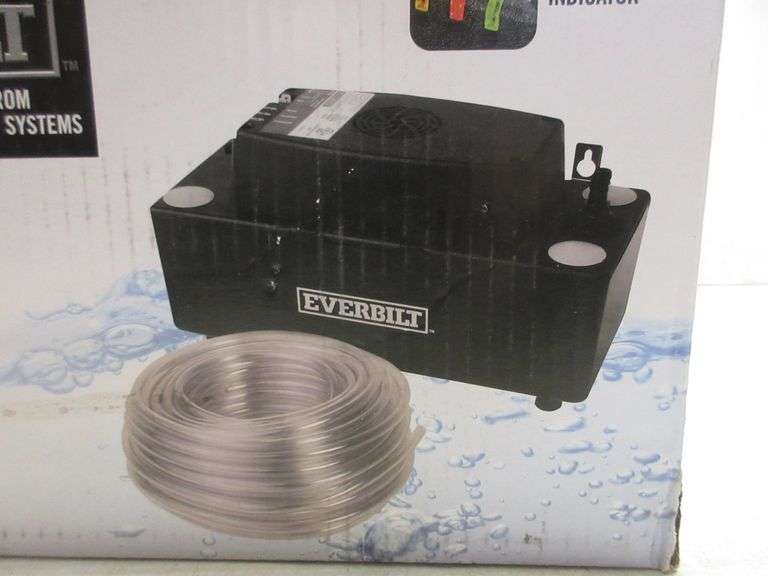 Everbilt Condensate Removal HVAC Pump, 1/30 HP, 1.6Gallons per Minute