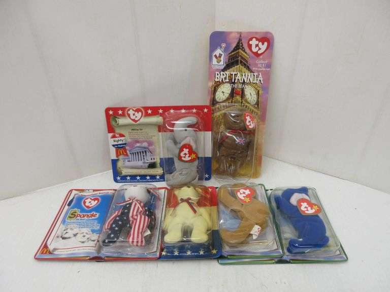 McDonald's TY Collectibles, Include Spangle, Righty, Liberty, Humphrey