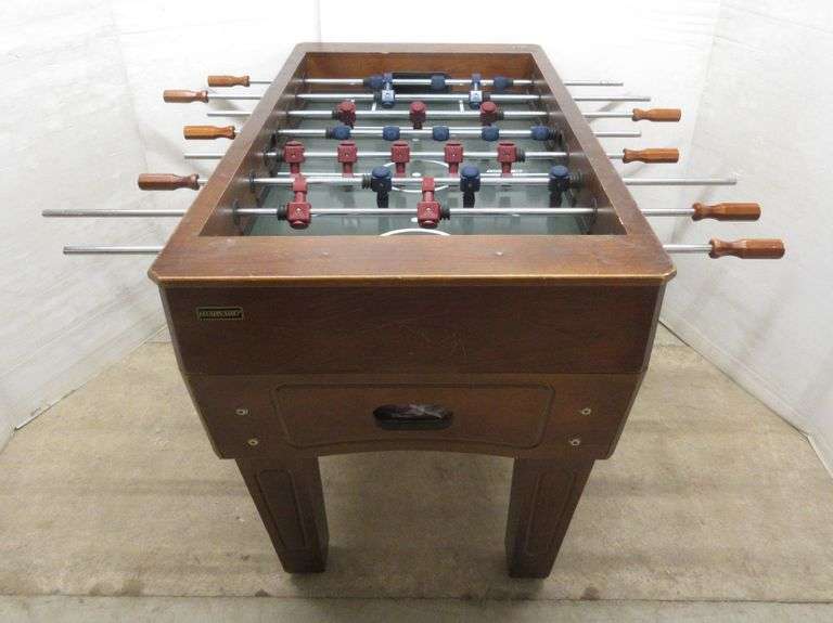 Harvard Foosball Table Albrecht Auction Service