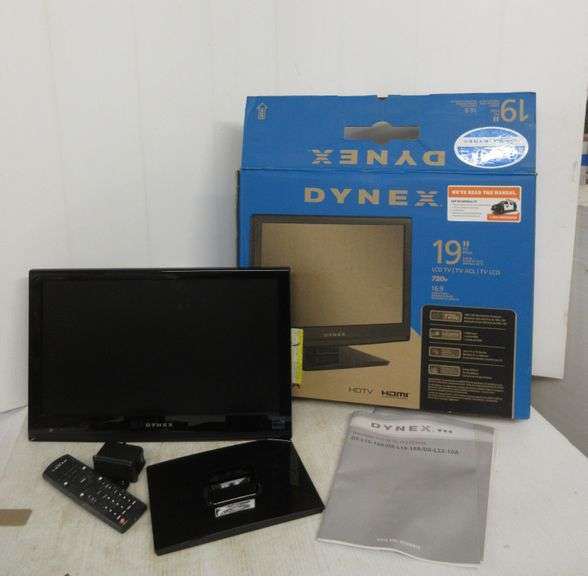 19" Dynex LCD TV 720P, Can be Used as PC Monitor Albrecht Auction Service