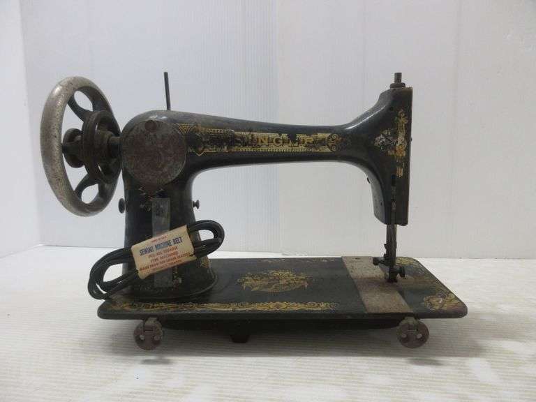 Old Singer Sewing Machine, Treadle Sewing Machine Belt Albrecht