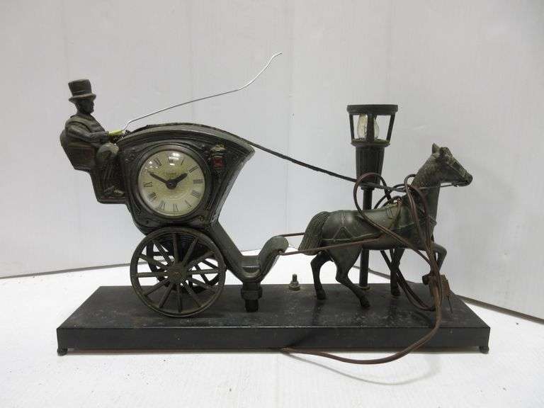 Horse and Carriage Clock Albrecht Auction Service