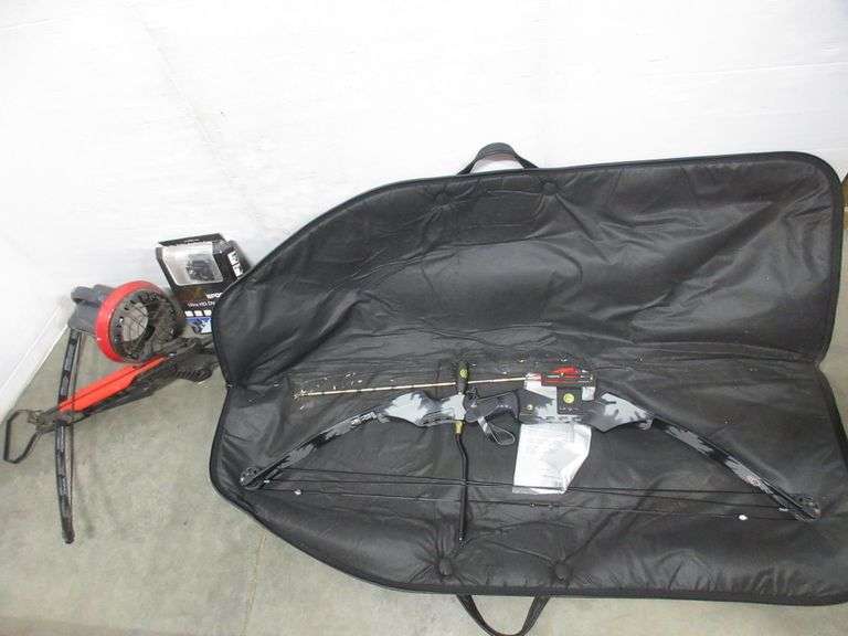 Mr. Heater, Pilot Won't Stay Lit; Daisy Crossbow; USA Spirit Compound Bow, and Case; Naway