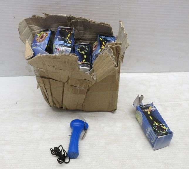 (12) LED Color Matrix Mini Fans Albrecht Auction Service