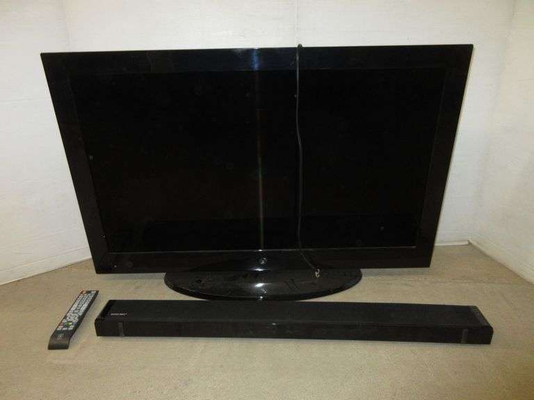 Westinghouse 40" Flat Screen TV with Remote and Power Cord, and Sharper
