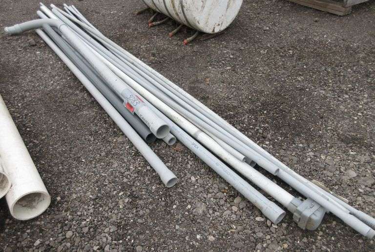 PVC Conduit Different Sizes, and Lengths Albrecht Auction Service