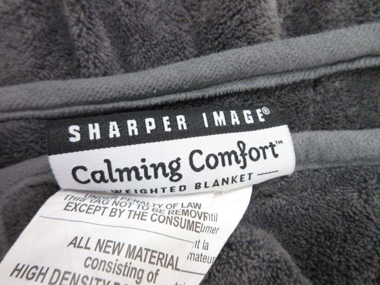 Sharper Image Weighted Calming Blanket, 1015 lbs Albrecht Auction