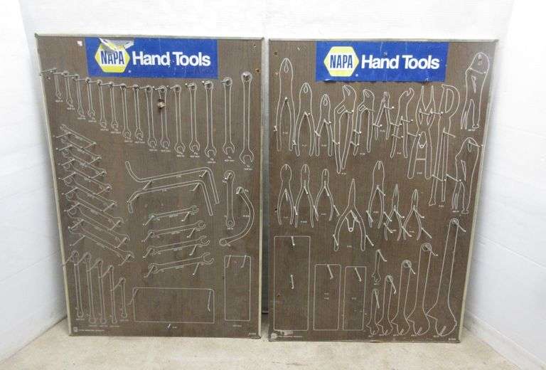 (2) NAPA Hand Tool Holders Albrecht Auction Service