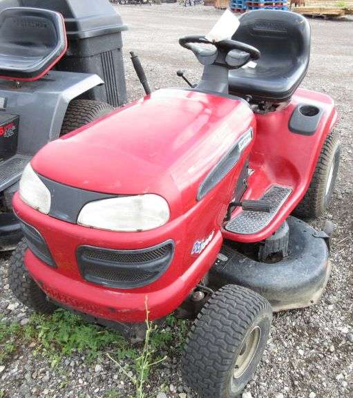 Craftsman Riding Mower, DLT 3000, 18 1/2 OHV Motor Albrecht Auction Service