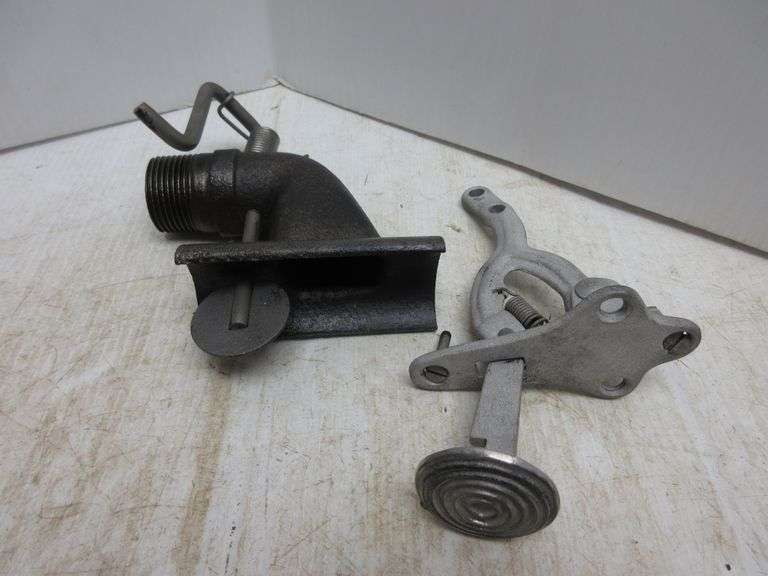Model T Ford Exhaust Cutout Valve, and Exhaust Valve Foot Pedal
