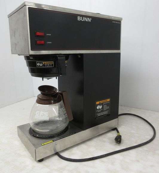 Bunn Commercial Coffee Maker with GFS Pot Albrecht Auction Service