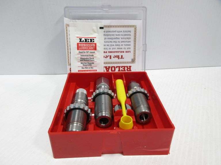 thumbnail image 2 of Lee Precision Steel 3-Die Set 400 Cor-Bon – Includes Shellholder #90430, New 2 of 6