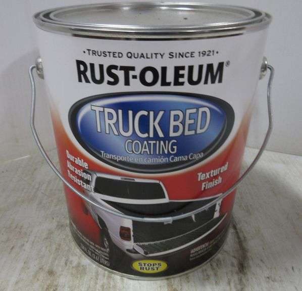 RustOleum OneGallon Truck Bed Coating Albrecht Auction Service